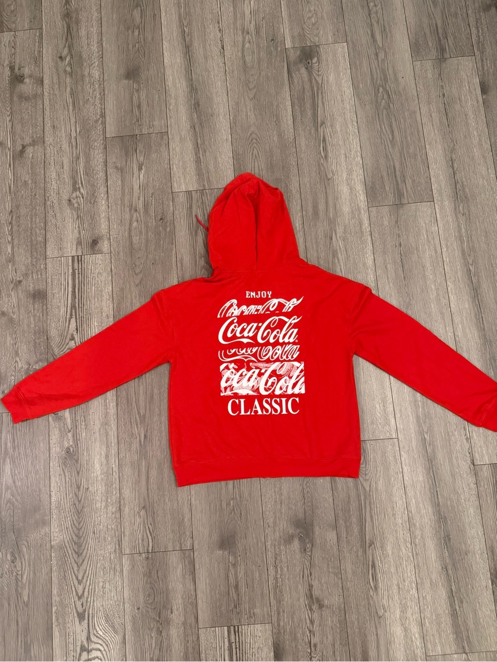 Coca Cola Red Enjoy Coca Cola Classic Full Zip Brand New Size Large Jacket